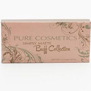 Pure Makeup - Simply Matte Buff shadow pallet. Pure Makeup - Simply Matte Buff shadow pallet.
